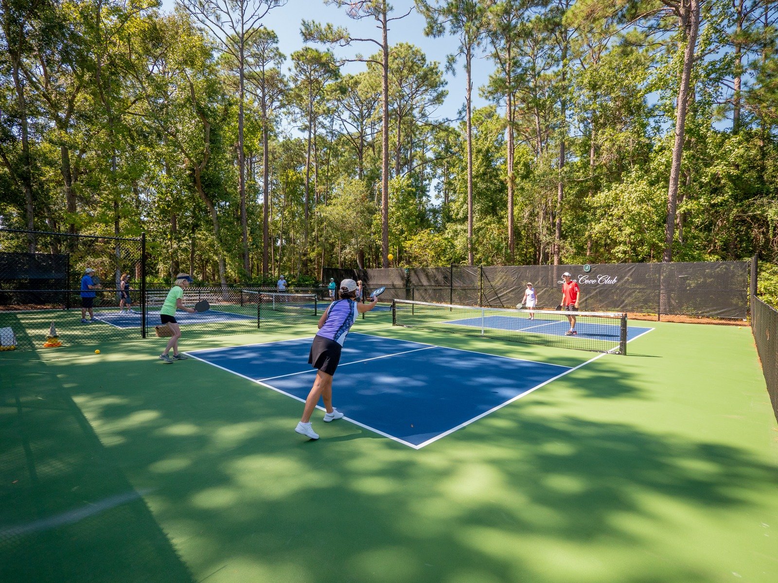 Pickleball courts