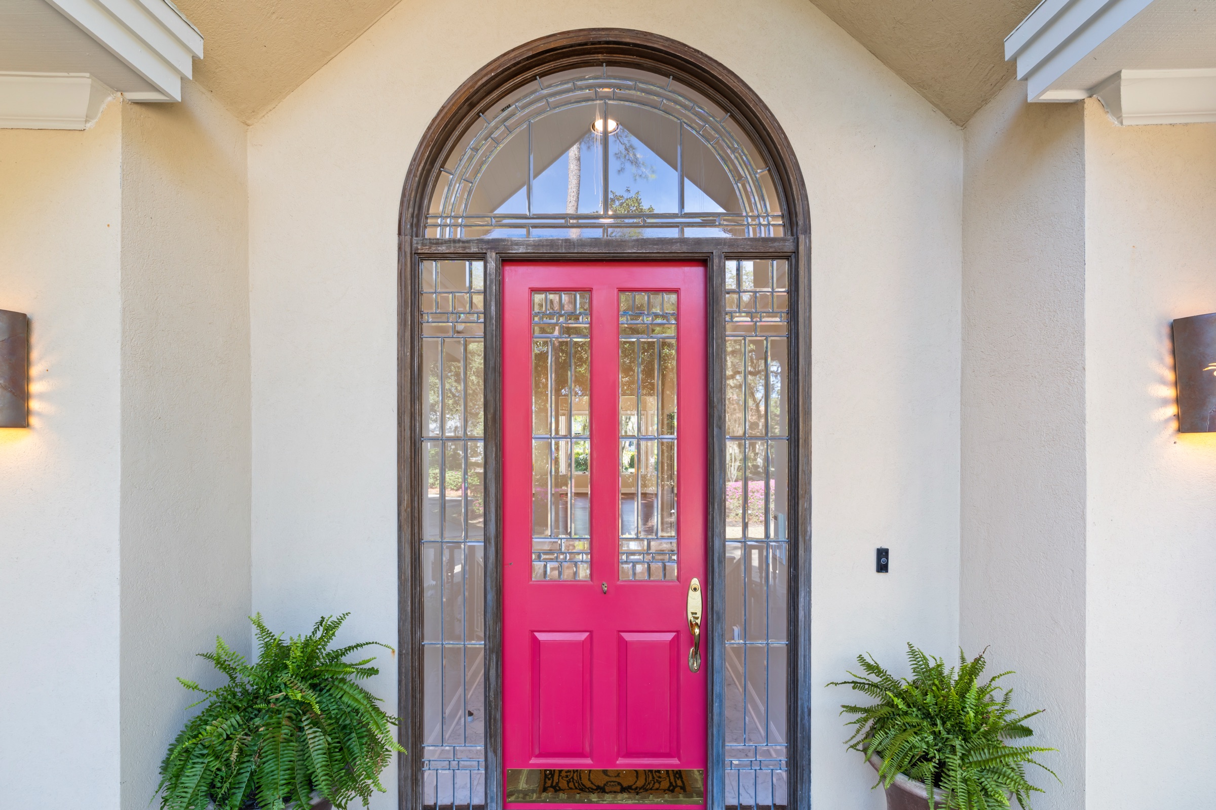 Statement front door